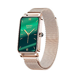 Yonis Montre Connectée Femme Or Élégante IP68 Bluetooth