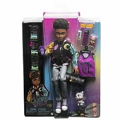 Ludendo Monster High - poupée Clawd Wolf et son animal