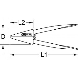 Acheter KS TOOLS 116.7000 Pince à évaser, 240mm