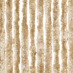 Acheter vidaXL Rideau anti-mouches beige 100x200 cm chenille