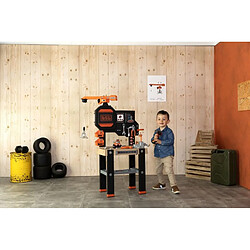 Acheter Smoby Workshop with crane Black+Decker