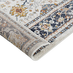 Acheter Beliani Tapis beige et bleu 80 x 300 cm ARATES