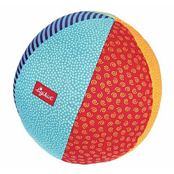 sigikid 49581, fille et garçon, balle d'activité en tissu, multicolore, diamètre 19 cm