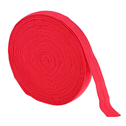 10 mètres de bandes de couture en coton élastique largeur 15mm rouge