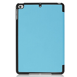 Avis Wewoo Smart Cover Housse Étui en cuir PU Smart Flip horizontal pour texture de Custer pour iPad Mini 4 / 5, avec fonction Veille / Réveil et support à trois réglages (Bleu ciel)