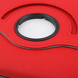 Wewoo Housse Étui rouge pour Samsung Galaxy Tab 3 8.0 / T3100 / T3110 carte de crédit 360 degrés Rotation Denim Texture en cuir avec fente pas cher