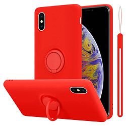 Cadorabo Coque iPhone XS MAX Etui en Rouge