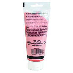 Pebeo Peinture acrylique opaque - Rouge foncé - 100 ml