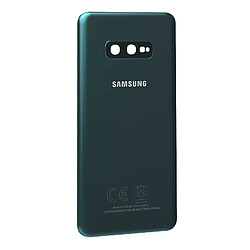 Avis Samsung Vitre arrière pour Samsung Galaxy S10e Original Service Pack Vert Foncé