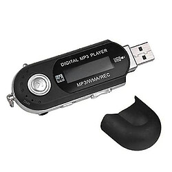 Universal Lecteur de musique MP3 avec radio FM USB 2.0 de 8 Go (noir)