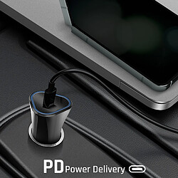 Avis Bluestar Blue Star Chargeur Voiture USB-C 20W Power Delivery Charge Rapide Compact Noir