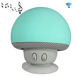 Wewoo Enceinte Bluetooth d'intérieur vert Haut-parleur en forme de champignon, avec support d'aspiration