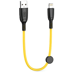 XO Câble USB vers Lightning 6A Transfert De Données 480Mbps 25cm Jaune