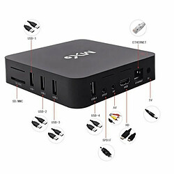 Mxq Pro Tv Box 4K 5G Android 10 Hd Player D9 Pro Internet Tv Box Mx 9 Set Top Box Noir 4 32G Eu Plug