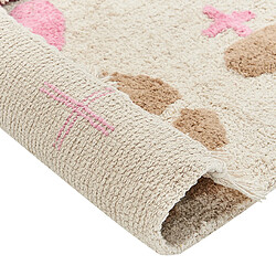 Avis Beliani Tapis en coton multicolore 80 x 150 cm DARAN