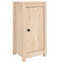 Maison Chic Lot de 2 Commode Buffet - Meuble de rangements 40x35x80 cm Bois massif de pin -GKD57694