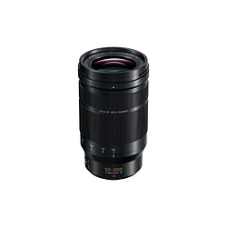 Objectif hybride Panasonic Lumix Leica DG Vario Elmarit 50 200 mm f 2.8 4.0 ASPH Power O.I.S noir