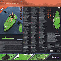 Acheter Bestway Kayak gonflable Hydro-Force Koracle