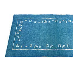 Acheter Vidal Tapis de couloir en laine 287x79 bleu Darya