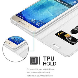 Avis Cadorabo Coque Samsung Galaxy A8 2015 Etui en Argent