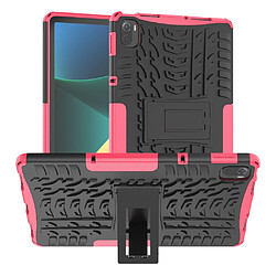 Coque en TPU robuste, anti-rayures, avec béquille rose pour votre Xiaomi Pad 5/Pad 5 Pro