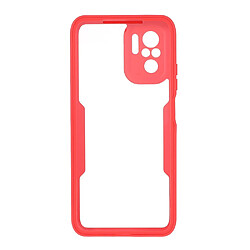 Coque en TPU + acrylique anti-chute, avec lentille rouge pour votre Xiaomi Redmi Note 10 4G/Note 10S