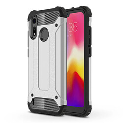 Wewoo Coque Renforcée pour Motorola Moto P40 Play - Argent