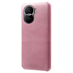 Coque en TPU + PU slim, shockproof, texture mollet, anti-rayures pour votre Honor X40i 5G - or rose