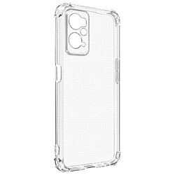 Avizar Coque Oppo A76 et A96, Realme 9i Silicone Gel Coins Renforcés Transparent