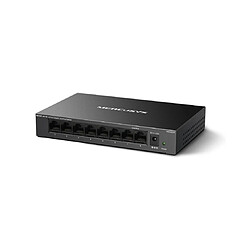 Mercusys Boitier en métal Switch de bureau 8 ports Gigabit port RJ45 à négociation automatique 8× 10/100/1000 Mbps prenant en charge Auto-MDI/MDIX