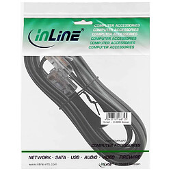 Câble de raccordement ISDN, InLine®, RJ45 mâle/mâle 3m, 8- fils