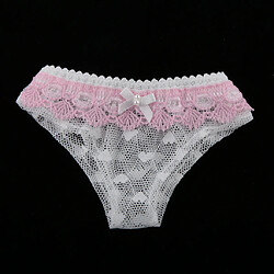 1/4 Pink / White Lace Underwear Briefs pour BJD SD DOD Dollfie Dolls Vêtements