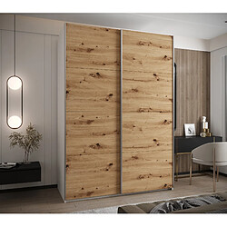 Abiks Meble Armoire à portes battantes Lux 1 245,5/200/64 2 portes