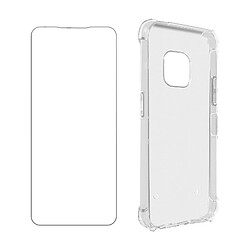 Avizar Pack Protection Nokia XR20 Coque Souple et Verre Trempé Transparent