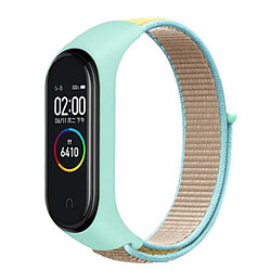 Bracelet en nylon réglable pour votre Xiaomi Mi Band 3/4/5/6/7 - camel