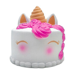 Universal Jumbo mignon squishy, lent jouet lent pour les enfants gâteau rose