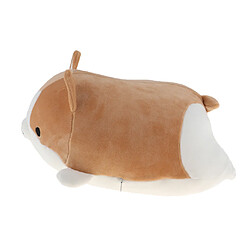 Peluche douce en peluche Shiba Inu pour enfants marron