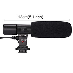 Acheter Wewoo Micro pour DSLR et caméscope DV 3.5mm audio stéréo enregistrement professionnel microphone d'enregistrement