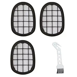 Brosse de nettoyage avec filtre de remplacement AD, 4 pièces, accessoires pour aspirateur FC6812 FC6813 FC6822