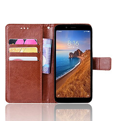 Wewoo Xiaomi Redmi 7A - Coque Rétro Marron pas cher