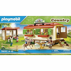 Playmobil® Country Poney Shelter avec roulotte