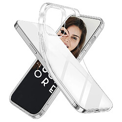 JAYM - Coque Souple Transparente pour Oppo Reno 6 (5G) ? Souple et résistante - Traitement Anti-jaunissement ? Anti-bulles