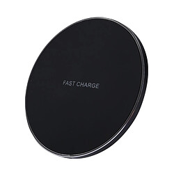 Wewoo Chargeur sans fil noir Q21 rapide sans avec voyant, pour iPhone, Galaxy, Huawei, Xiaomi, LG, HTC et autres téléphones intelligents