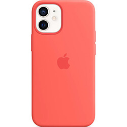 Apple Coque en silicone MagSafe pour l'iPhone 12 Mini - Pink Citrus