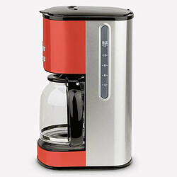 Acheter Hkoenig Cafetière INOX Rouge 12 tasses 1000W Programmable 1.5L Rouge écran LCD