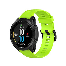 Bracelet de rechange compatible pour Garmin Forerunner 945/935 Fenix5 Quatix5 Sapphire Approach S60 Citron vert