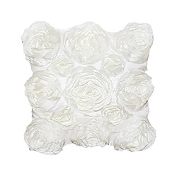 Avis Fleur Oreiller Design Linge De Couverture Jeter Coussin De Canapé Lit Cas Décor Blanc