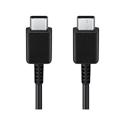 Samsung Câble USB-C vers USB-C 3A Charge 25W et Synchronisation 1,2m Noir