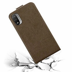 Acheter Cadorabo Coque Motorola MOTO E20 / E30 / E40 Etui en Marron