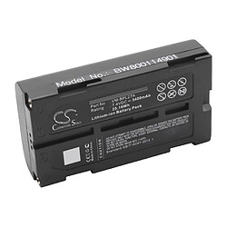 vhbw Batterie Li-Ion 3400mAh (7.4V) pour app photo caméra Camcorder Panasonic NV-GS70, NV-GS70A, NV-GS70A-S, NV-GS70B, NV-GS70K, NV-GS75, NV-GS75B